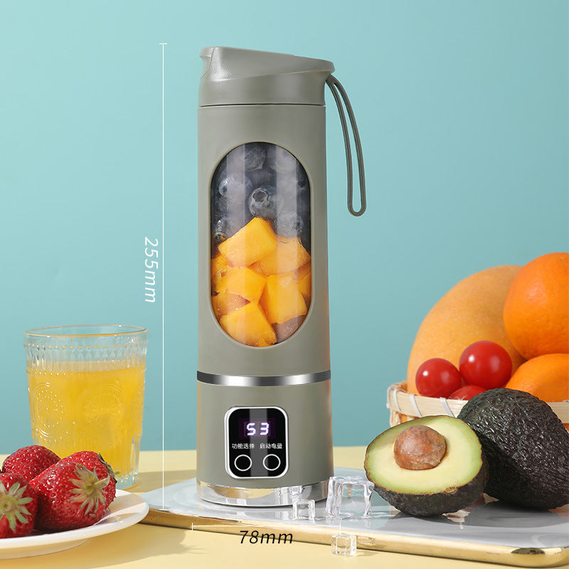🏆LAST DAY 50% OFF🍹Portable Digital Multimode Juicer Blender✨LED Smart Display Leak-Proof For Travel & Office🎒
