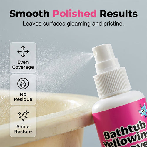 🥳2026 HOT SALE🥳💞50K+ SOLD!🛁💧 50% OFF! Bathtub Yellow Stain Remover – Instantly brightens aged plastics and acrylics. Fast-acting, no scrubbing. Restore a like-new shine! ✨🧽