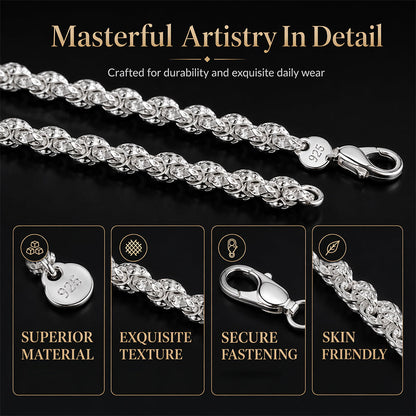 ⏰Trendy Dragon Scale Chain Bracelet & Necklace